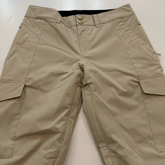 DC Nonchalant 10K Waterproof Ski & Snowboard Cream Pants Women’s Size Medium - Picture 2 of 14
